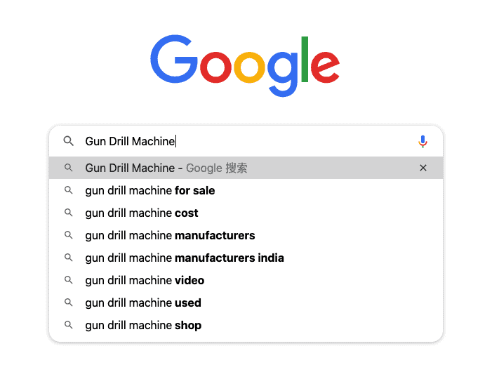 谷歌搜索发现长尾词