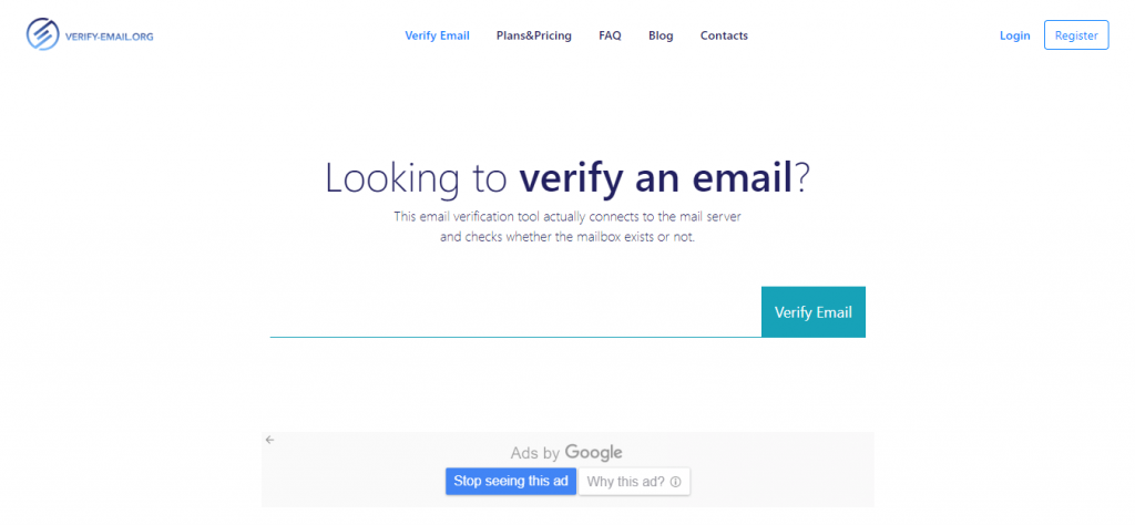 常用外贸工具——verify email