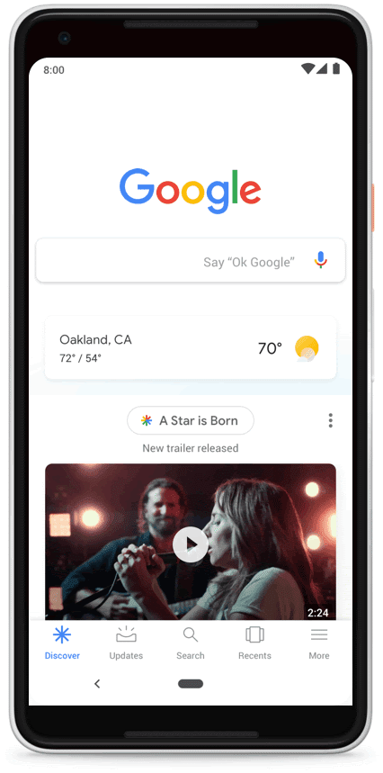 The new look Google Discover