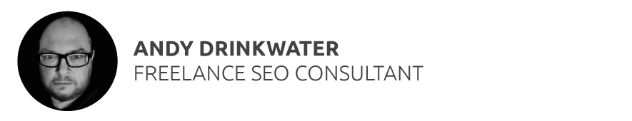 Andy Drinkwater Freelance SEO Consultant