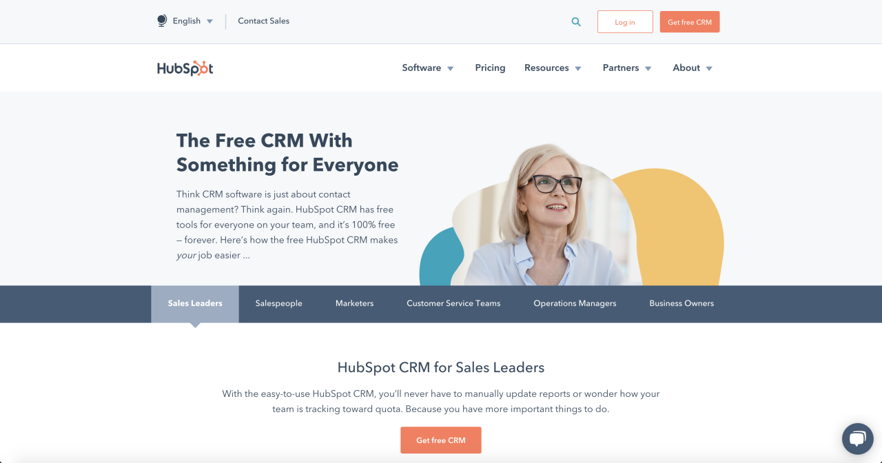 Hubspot’s Free CRM