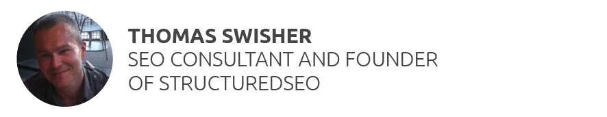 Thomas Swisher In-House SEO, Page One Power & Structured SEO