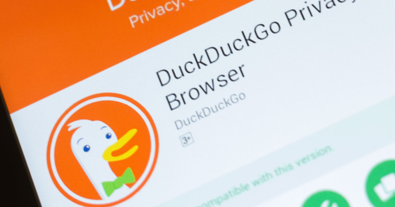 DuckDuckGo 现在表示它将阻止微软追踪器
