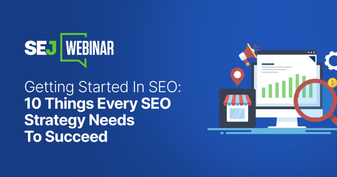 开始使用 SEO：每个 SEO 策略需要成功的 10 件事
