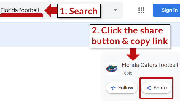 Google 新闻搜索结果的屏幕截图