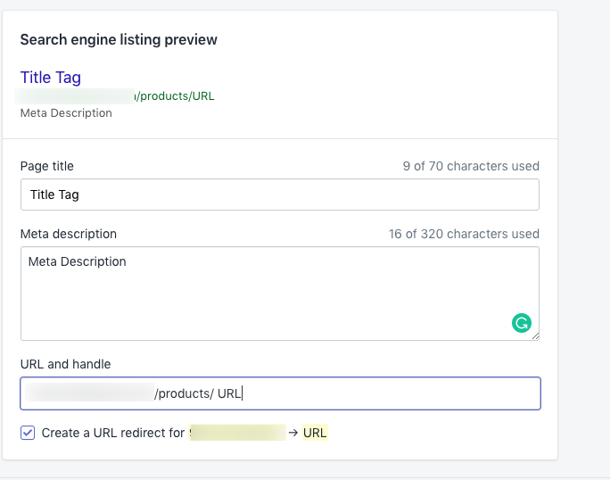 Shopify 中元数据的优化选项