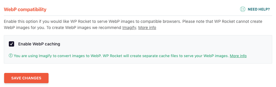 WP Rocket 插件设置
