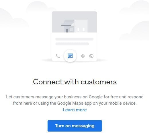 谷歌消息登陆页面的截图。